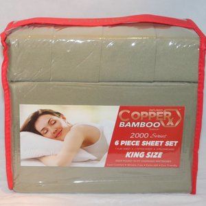 Cooper Bamboo California King Sheets